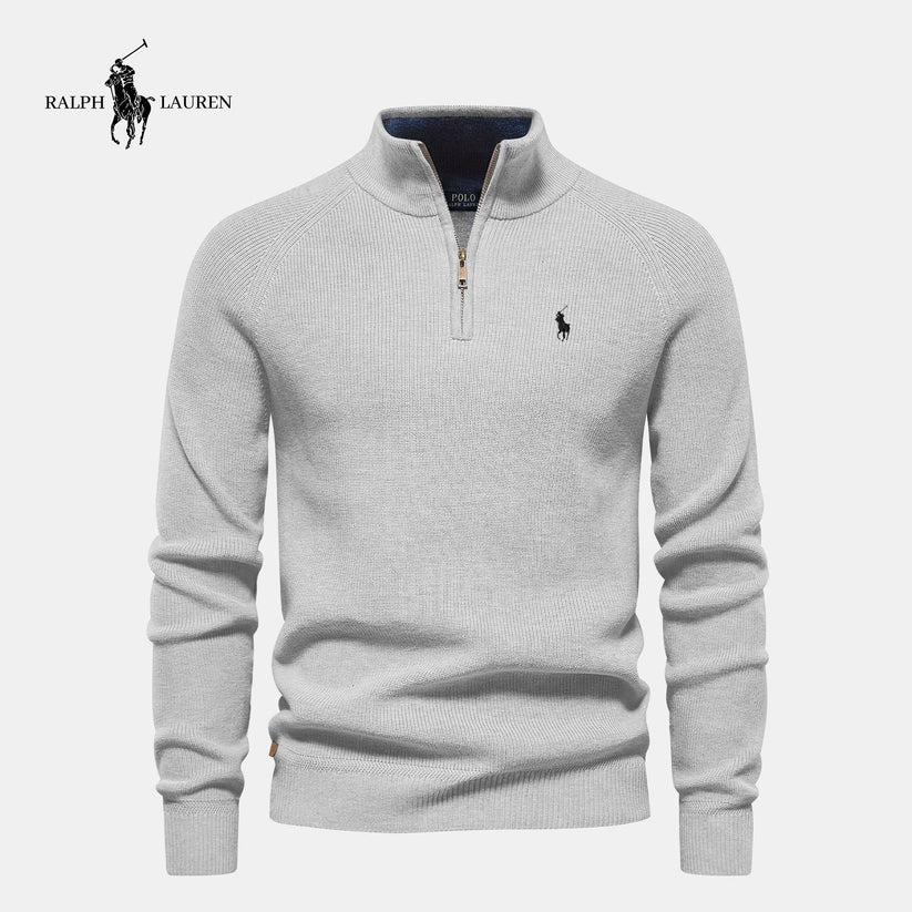 RL® Premium Maglione Uomo con Collo Zip