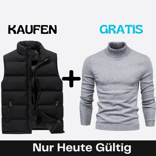 Weste + GRATIS Pullover (RÄUMUNGSVERKAUF)