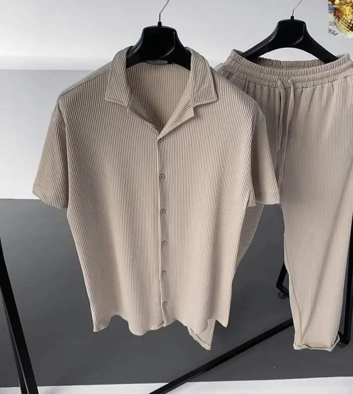 Men's Summer Shirt & Trouser Set
