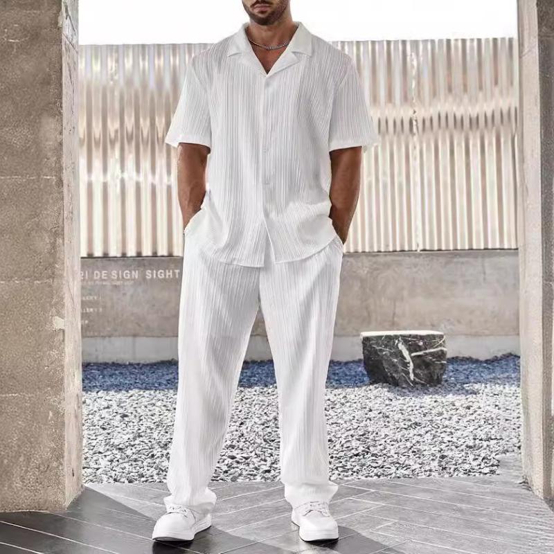 Men's Summer Shirt & Trouser Set