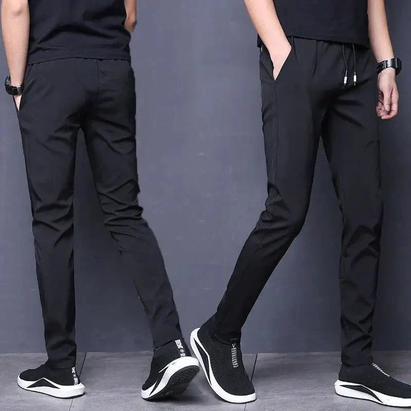 Pantaloni Slim Fit Uomo Elastic