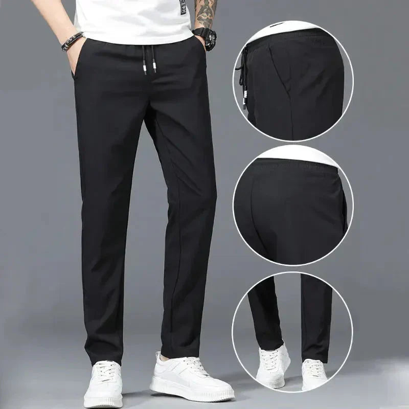 Pantaloni Slim Fit Uomo Elastic