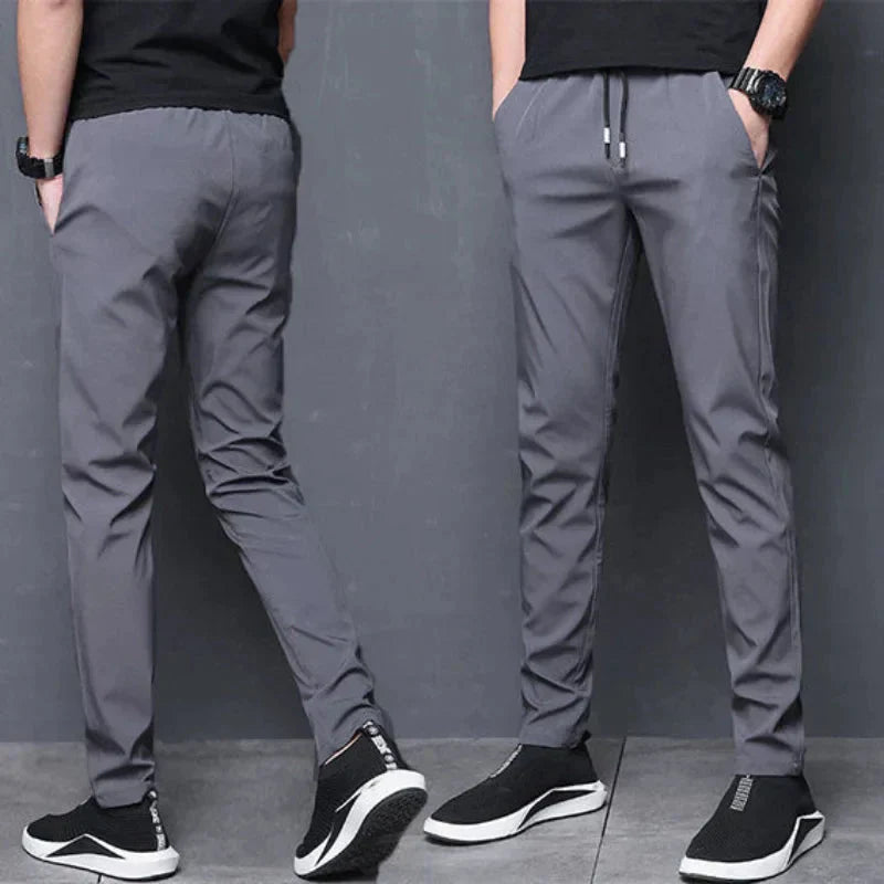 Pantaloni Slim Fit Uomo Elastic