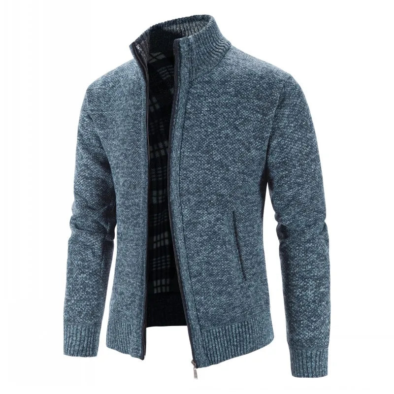 Cardigan Uomo Casual Crochet