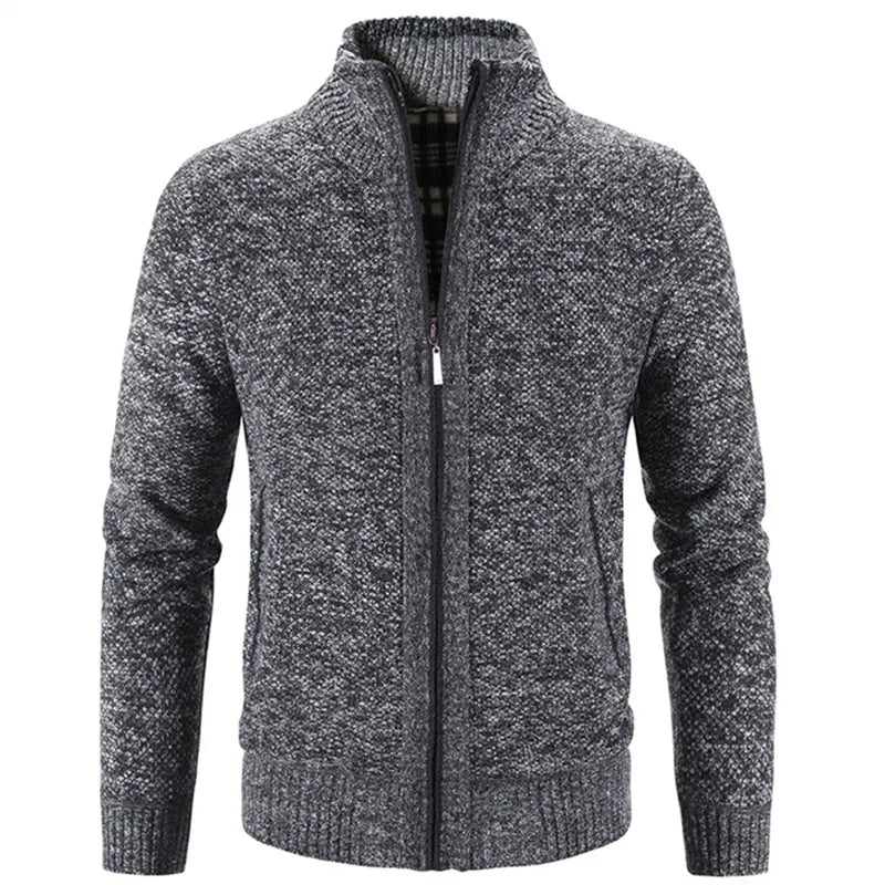 Cardigan Uomo Casual Crochet